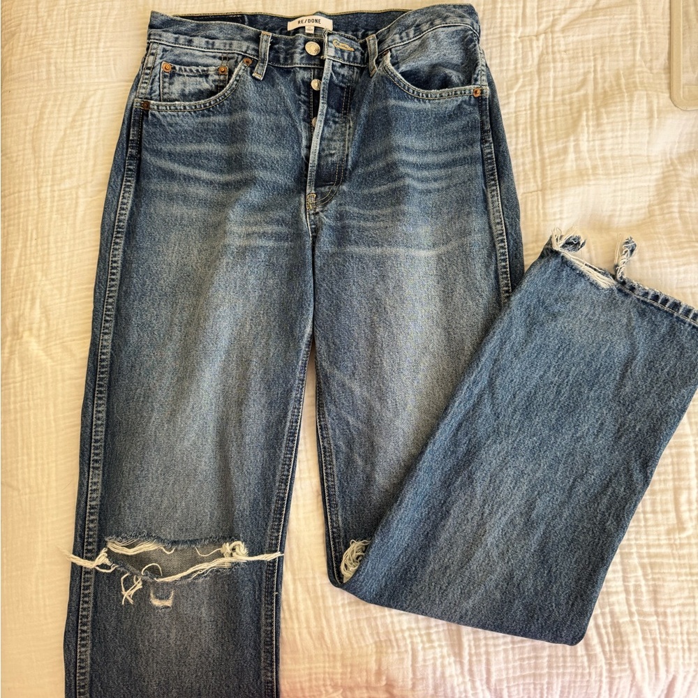 RE/DONE boot cut jeans